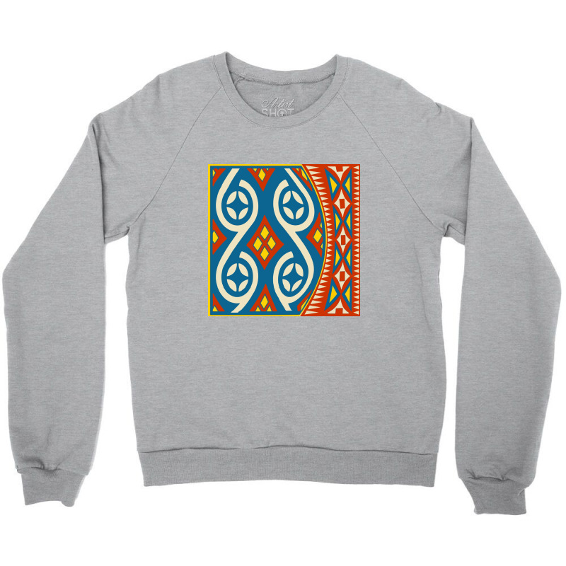 Retro Neo Toraja Motif Crewneck Sweatshirt by angitouch | Artistshot