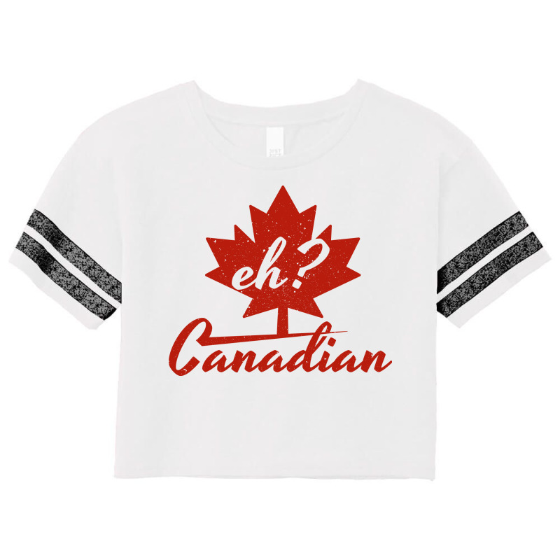 Eh? Canadian Scorecard Crop Tee by mouze_art | Artistshot