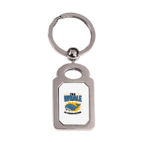 Im A Whale In A Human Costume Sea Life Marine Biol Silver Rectangle Keychain | Artistshot