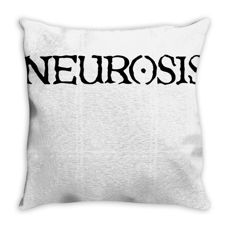 Neurosis | Black Design Throw Pillow | Artistshot