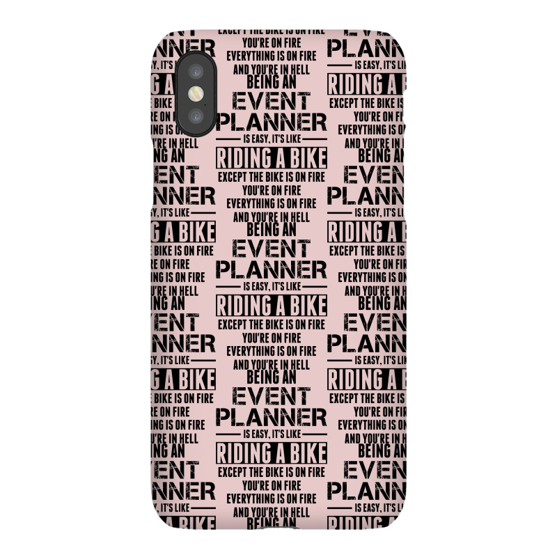 Being An Event Planner Like The Bike Is On Fire Iphonex Case | Artistshot