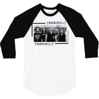 [burgerkill} 3/4 Sleeve Shirt | Artistshot