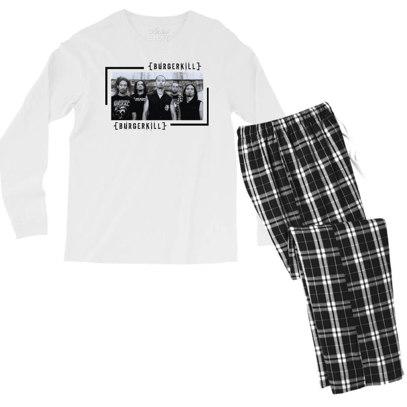 [burgerkill} Men's Long Sleeve Pajama Set by music_online | Artistshot