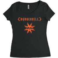 [burgerkill] Women's Triblend Scoop T-shirt | Artistshot