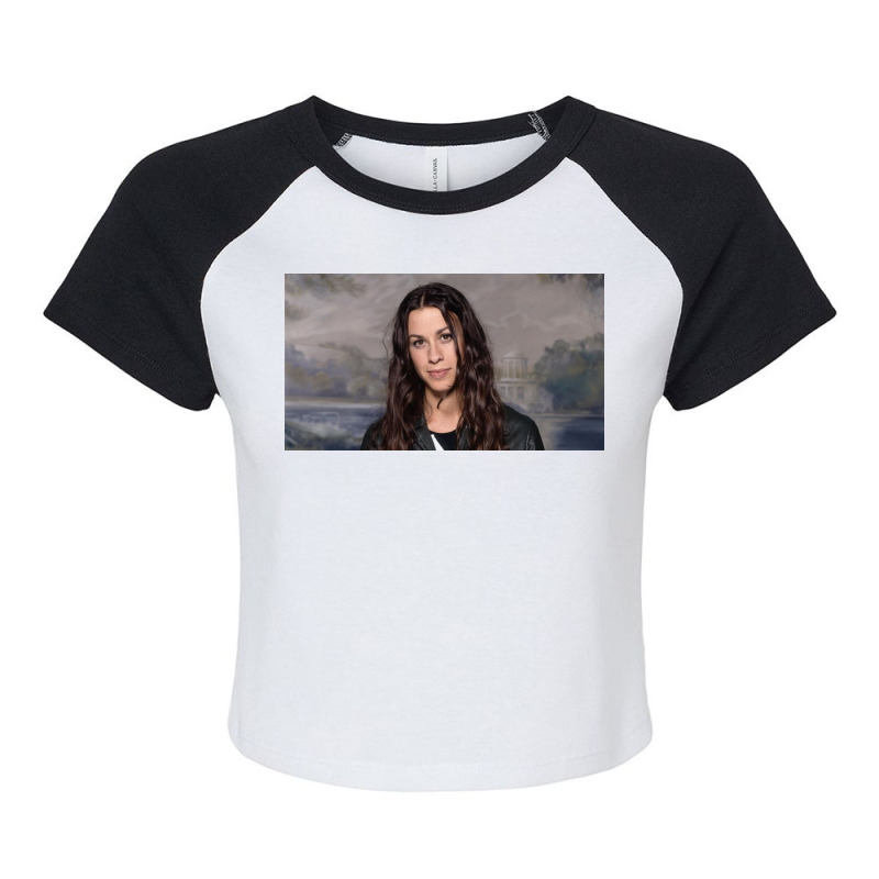 Alanis Morissette Remember Jagged Little Raglan Crop Top by GordonSchwindt | Artistshot