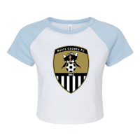 Notts County Fc Raglan Crop Top | Artistshot