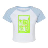 Bizarro Power Master Toxic Essential Raglan Crop Top | Artistshot