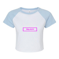 Skip Ad  Funny Trend New Gifts Essensialyoutube Raglan Crop Top | Artistshot