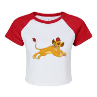 Lion King Raglan Crop Top | Artistshot