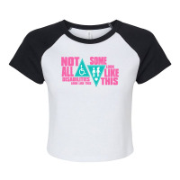 Disability Doesn T Look Like This !! Colostomy Awereness T Shirt Raglan Crop Top | Artistshot