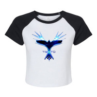 Tiesto Tiësto Raglan Crop Top | Artistshot