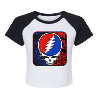 Dead And Co Raglan Crop Top | Artistshot