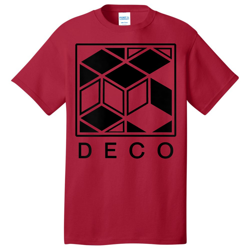 Art Deco Style Design. Minimal Cubic Pattern T Shirt Basic T-shirt by KretschmerBridge | Artistshot