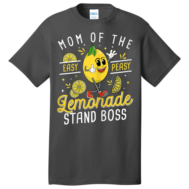 Womens Mom Of The Lemonade Stand Boss Funny Lemon Sell Lemonade T Shir Basic T-shirt by JahmayaWhittle | Artistshot