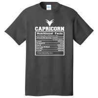 Capricorn Nutrition Facts Basic T-shirt | Artistshot