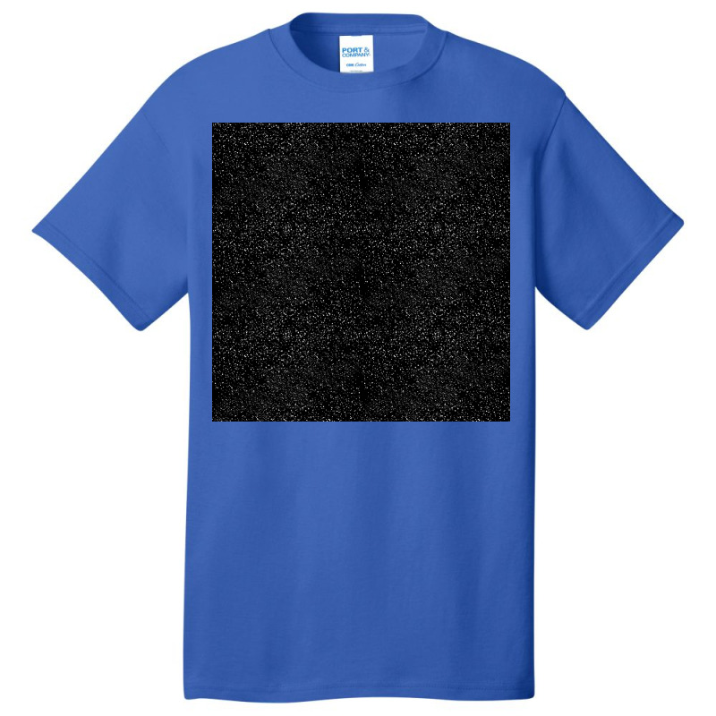 Black Granite Texture Background Illustration Basic T-shirt | Artistshot