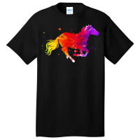 Horse T  Shirt Colorful Horse T  Shirt Basic T-shirt | Artistshot