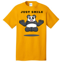 Smiling Friends Just Smil Basic T-shirt | Artistshot