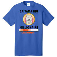 Saitama Inu Coin Crypto Token Millionaire Basic T-shirt | Artistshot