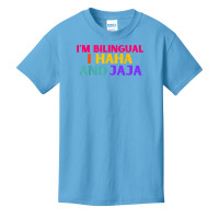 Im Bilingual I Haha And Jaja Funny Spanish Spanglish Teacher T Shirt Basic Youth T-shirt | Artistshot