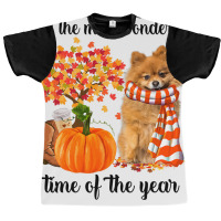 Its The Most Wonderful Time Of The Year Pomeranian Graphic T-shirt | Artistshot