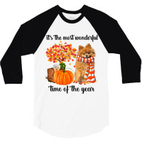 Its The Most Wonderful Time Of The Year Pomeranian 3/4 Sleeve Shirt | Artistshot