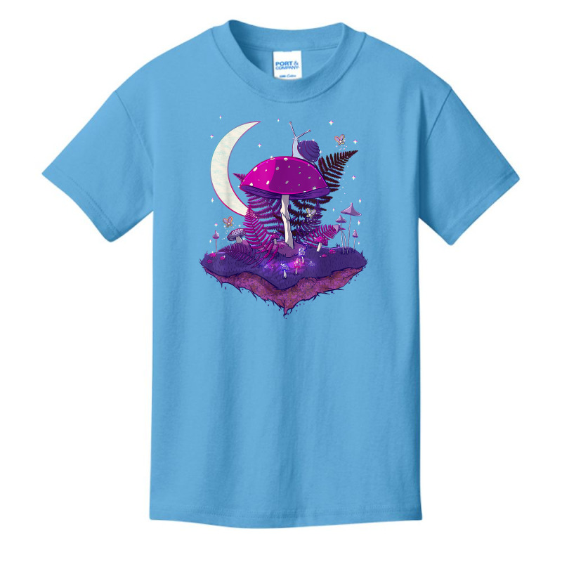 Mushroom Snail Queendom T Shirt Basic Youth T-shirt by JahmayaWhittle | Artistshot