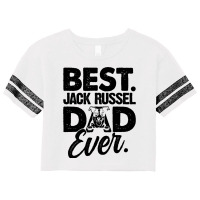 Mens Best Jack Russel Dad Ever Dog Owner Puppies W Scorecard Crop Tee | Artistshot