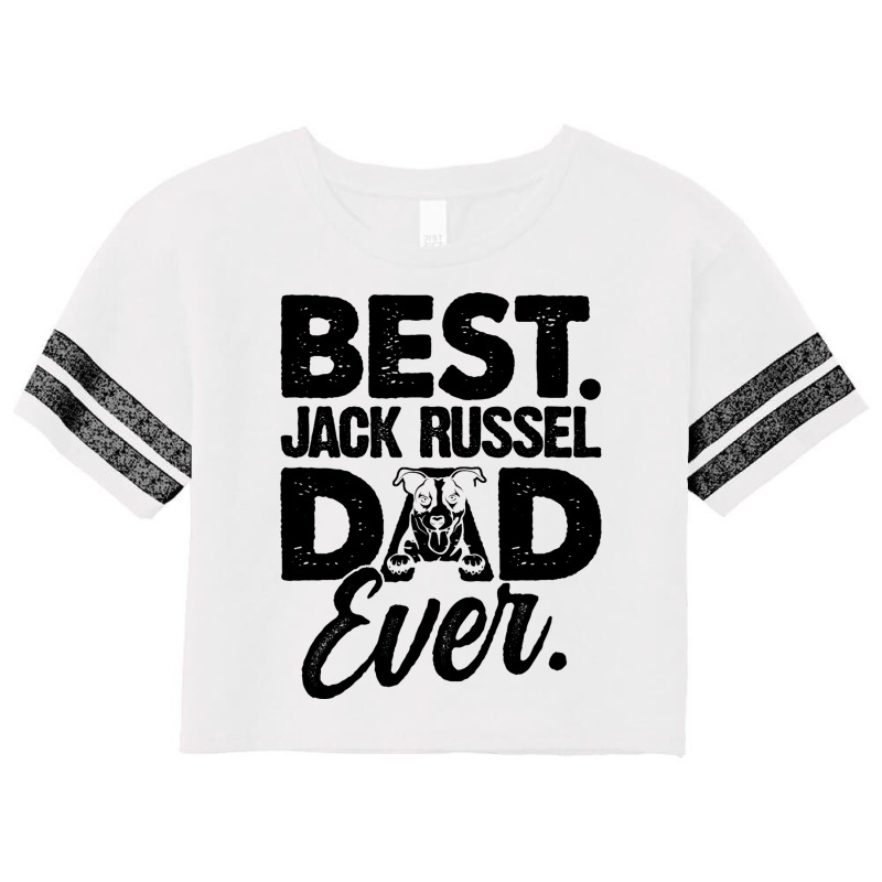 Mens Best Jack Russel Dad Ever Dog Owner Puppies W Scorecard Crop Tee by ClementePare | Artistshot