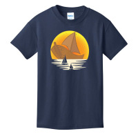 Sailing T  Shirt Skipper Sea Sunset Sail Boat Sailor Sailing T  Shirt Basic Youth T-shirt | Artistshot