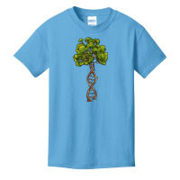 Dna Tree Of Life Science Genetics Biology Environment Lover T Shirt Basic Youth T-shirt | Artistshot