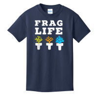 Frag Life Coral Reef Saltwater Funny Aquarium Aquarist Joke T Shirt Basic Youth T-shirt | Artistshot