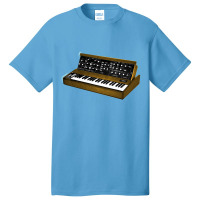 Analog Synthesizer 8bit Retro Artwork Design Basic T-shirt | Artistshot