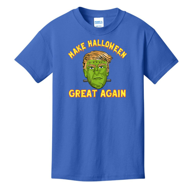 Trump Halloween Party Frankenstein Costume Cute Funny Gift T Shirt Basic Youth T-shirt by MoczoTenleigh | Artistshot