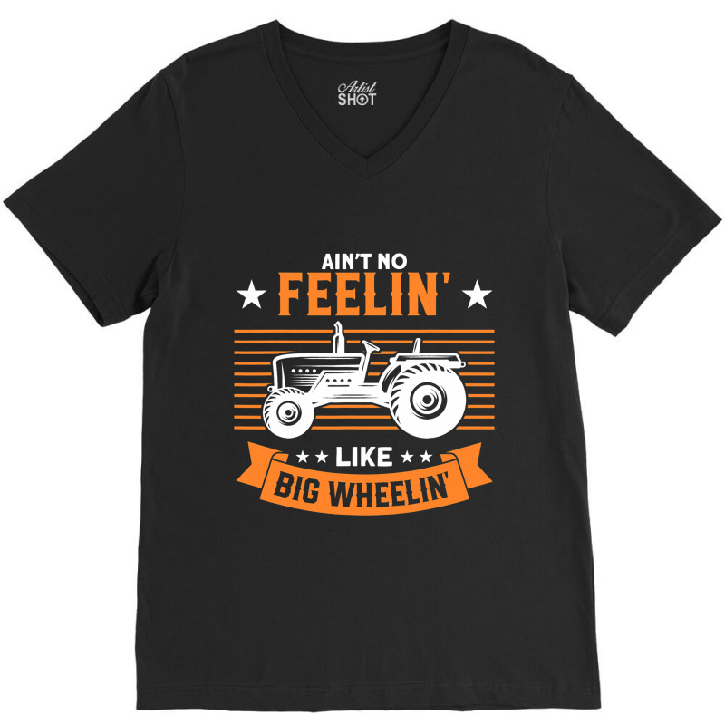 Funny Tractor Arable Farming Quote Sayings Like Bi V-neck Tee | Artistshot
