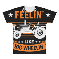 Funny Tractor Arable Farming Quote Sayings Like Bi All Over Men's T-shirt | Artistshot