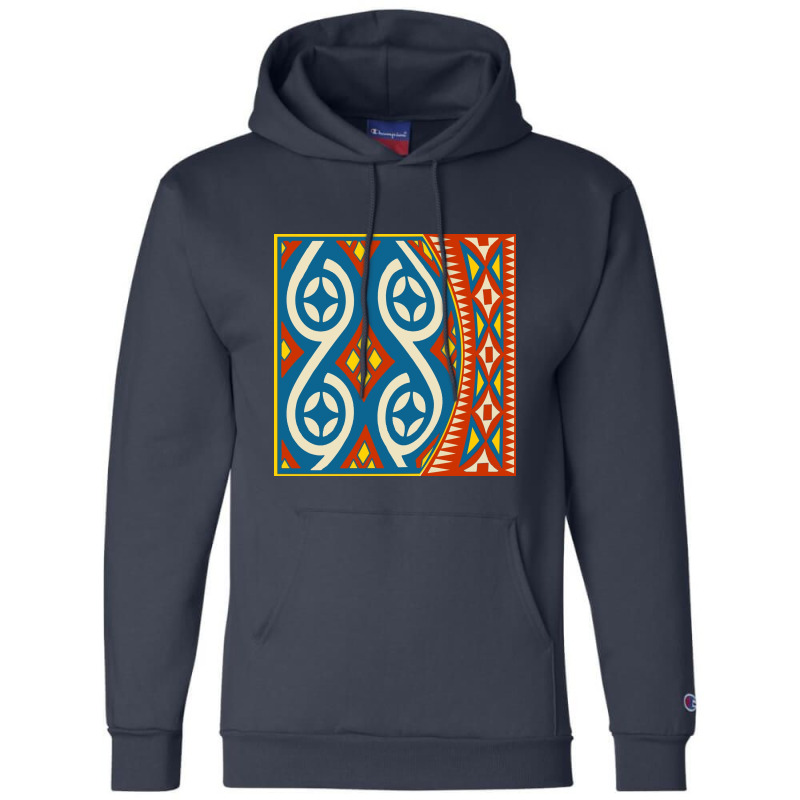 Retro Neo Toraja Motif Champion Hoodie by angitouch | Artistshot