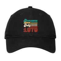 Awesome Since 1979 July Adjustable Cap | Artistshot