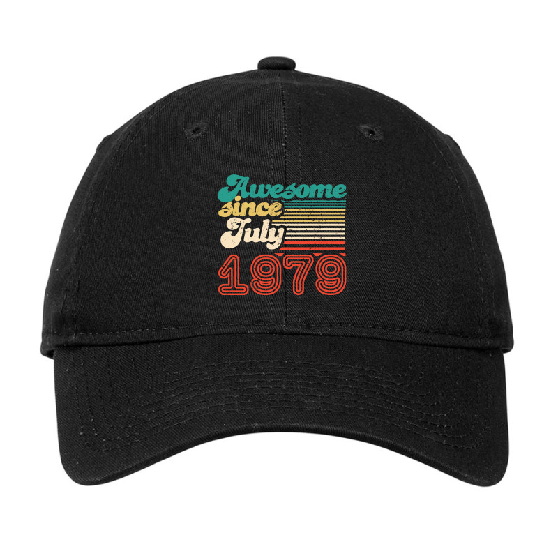 Awesome Since 1979 July Adjustable Cap by hoseptrinty | Artistshot