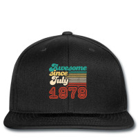 Awesome Since 1979 July Printed Hat | Artistshot