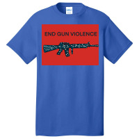 End Gun Violence, We Must Grapple Basic T-shirt | Artistshot