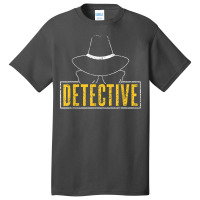 Detective Spy Investigation Investigator Private Detective T Shirt Basic T-shirt | Artistshot