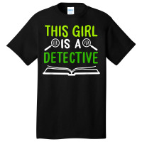 Detective Private Investigator And Fingerprint T Shirt Basic T-shirt | Artistshot