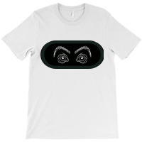 A Pair Of Eyes Peering Beyond The Dungeon T-shirt | Artistshot