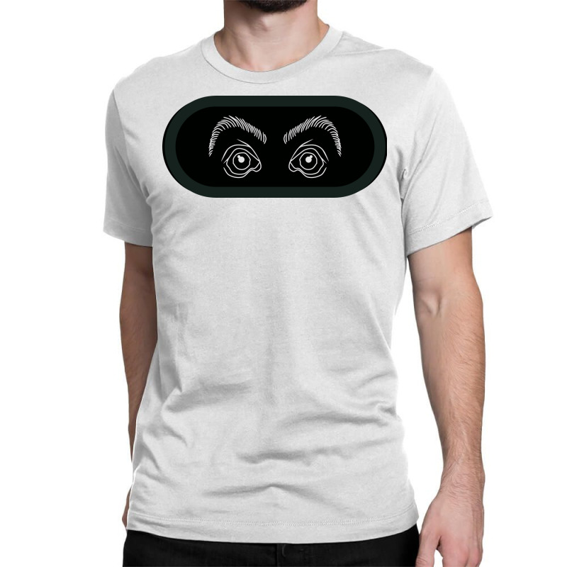 A Pair Of Eyes Peering Beyond The Dungeon Classic T-shirt | Artistshot