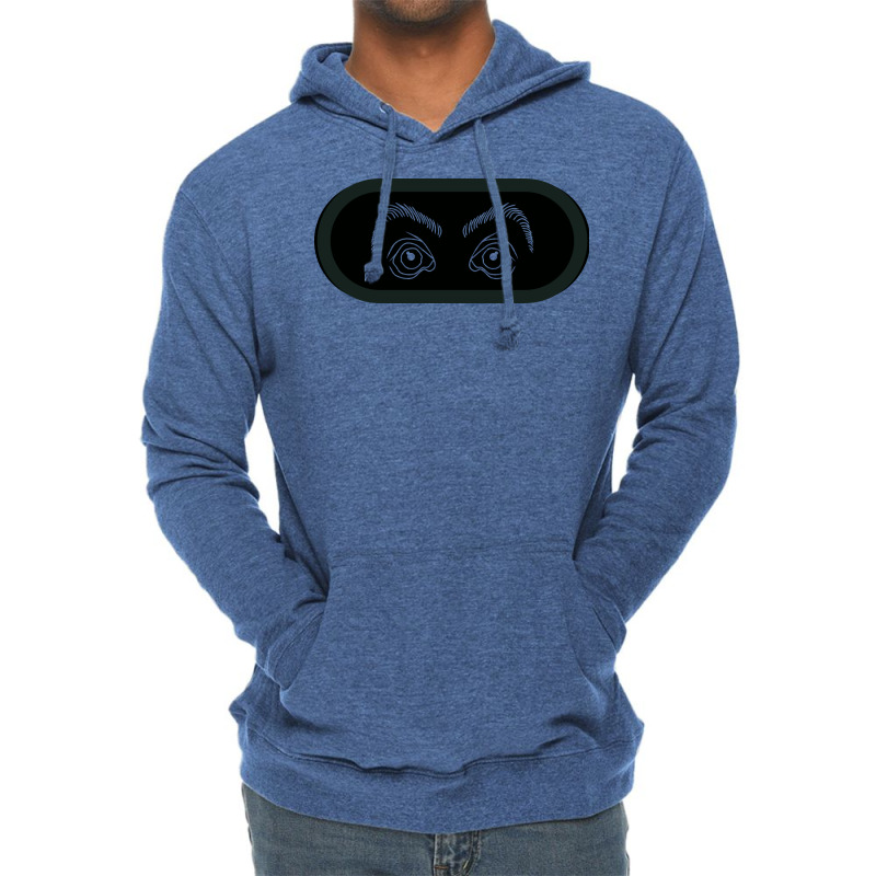 A Pair Of Eyes Peering Beyond The Dungeon Lightweight Hoodie | Artistshot