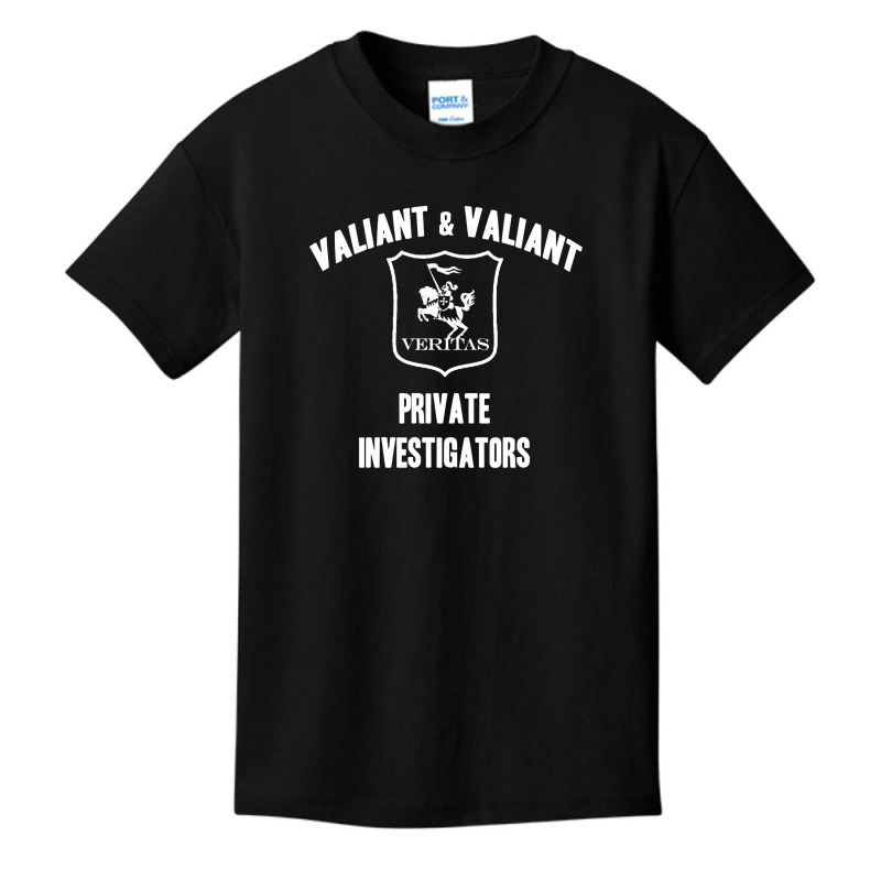 Valiant And Valiant Private Investigators Basic Youth T-shirt by Menelz | Artistshot