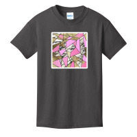 Modern Hand Drawn Black White Geometric Shapes 21264507 Basic Youth T-shirt | Artistshot