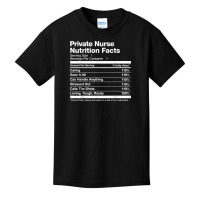 Mens Private Nurse Nutrition Facts Funny T Shirt Basic Youth T-shirt | Artistshot