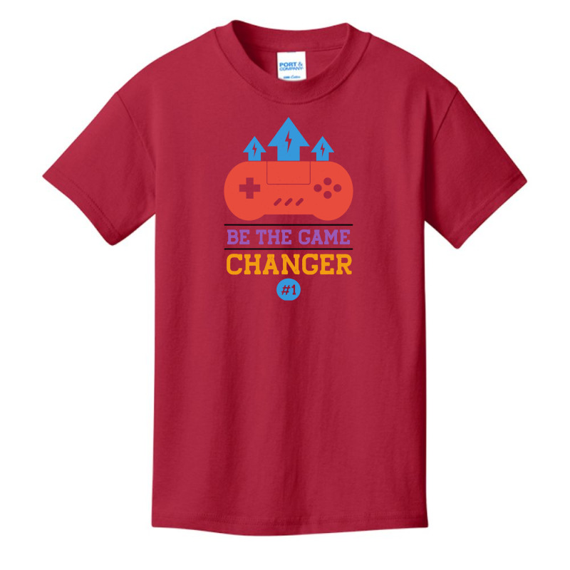 Be The Game Changer #1 Basic Youth T-shirt by cagurdenny | Artistshot